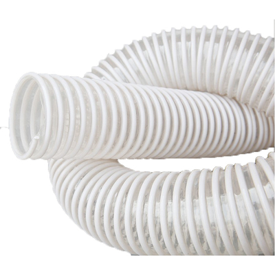 Maquinaria de ingeniería manguera de aire de ventilación con conducto flexible TPU y alambre de cobre