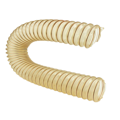 Maquinaria de ingeniería manguera de aire de ventilación con conducto flexible TPU y alambre de cobre