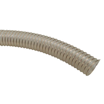 Tubo de conducto TPU reforzado con alambre de bronce de 0.6 mm flexible para maquinaria de ingeniería
